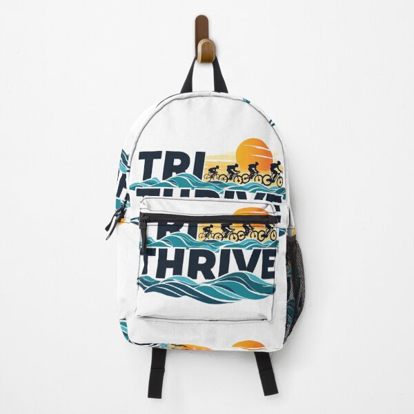 Item preview, TRI THRIVE – Triathlon Mindset Sticker designed and sold by Triathlongram.