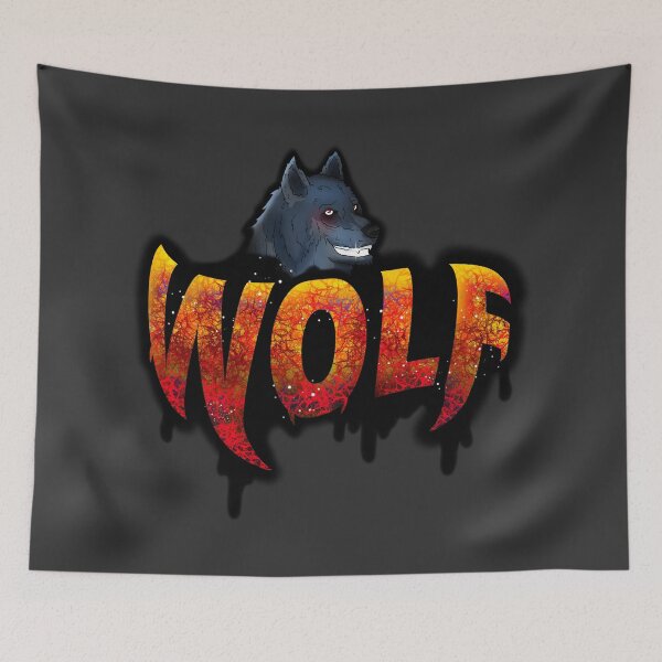 Item preview, The gray wolf smiles at fate designed and sold by CONTROLLEDWAVES.