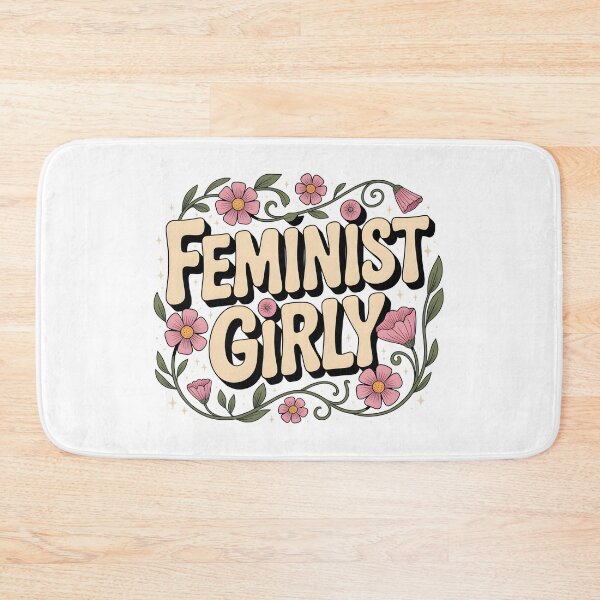 Item preview, Feminist Girly Floral designed and sold by PrintAtelier.