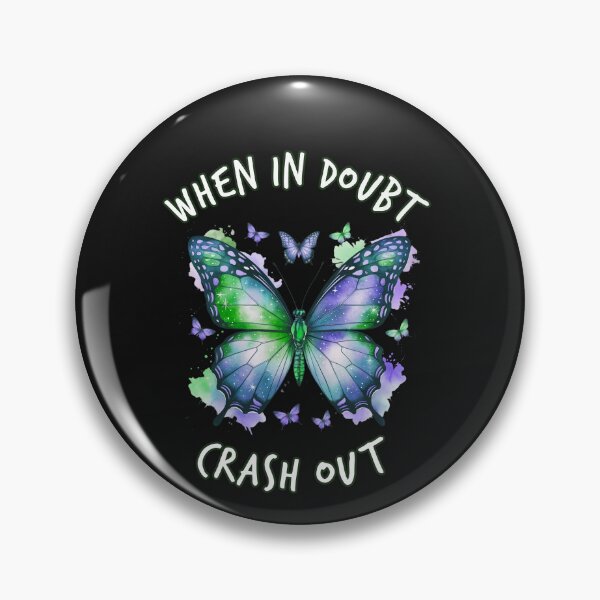 Item preview, When In Doubt Crash Out Viral Sreet Meme designed and sold by elderberry.