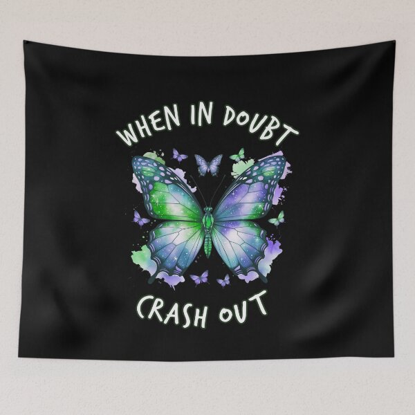 Item preview, When In Doubt Crash Out Viral Sreet Meme designed and sold by elderberry.