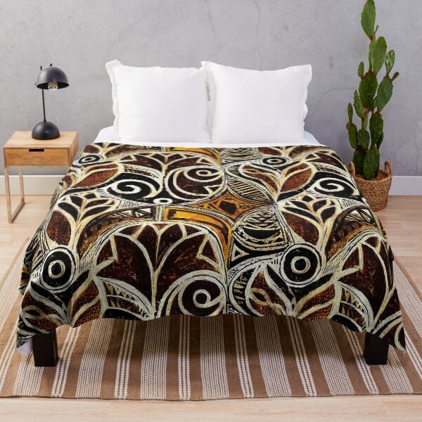 Item preview, Vintage Tribal Seamless Tile – Ethnic Geometric Pattern designed and sold by Salote Faotusia.