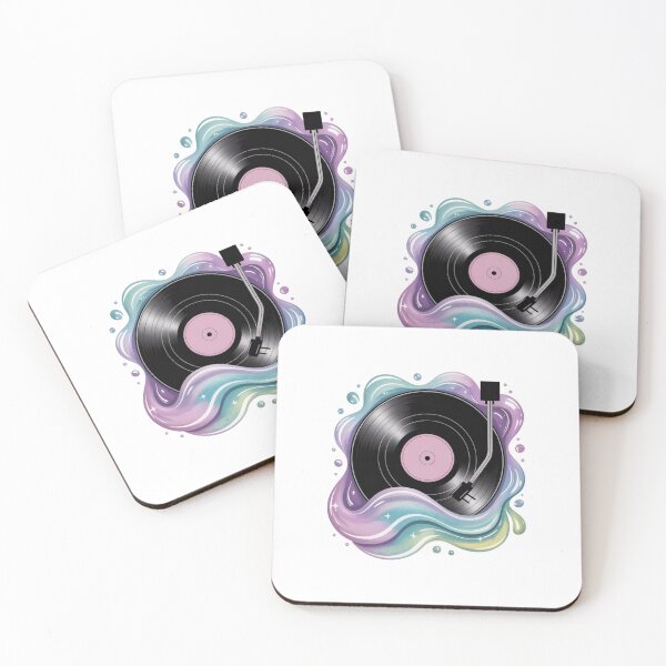 Item preview, Pastel Vinyl Record Player designed and sold by nostalgic4u.