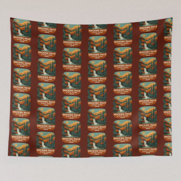 Item preview, Hocking Hills State Park  designed and sold by Broken Antler Designs .