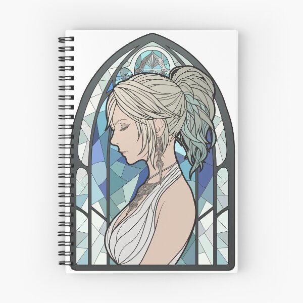 Item preview, Stained Glass Lunafreya designed and sold by SchellStation.