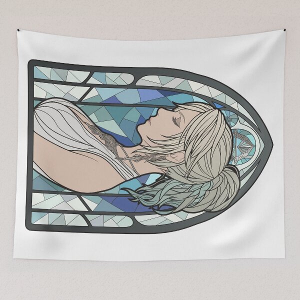Item preview, Stained Glass Lunafreya designed and sold by SchellStation.