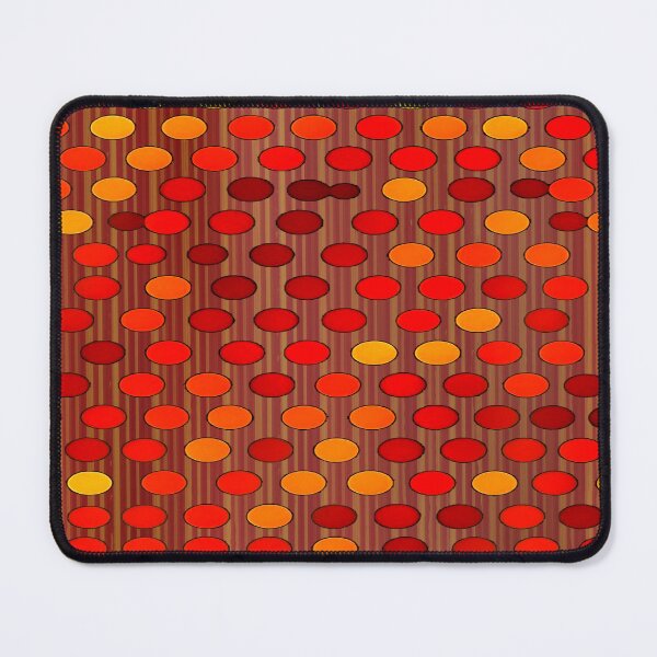 Item preview, Retro Red and Orange Polka Dot Pattern designed and sold by SouthPrint.