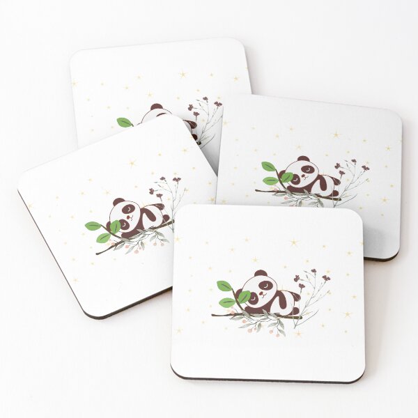 Item preview, Cute Sleeping Panda on Branch | Dreamy Night Sky Aesthetic designed and sold by Rody222.