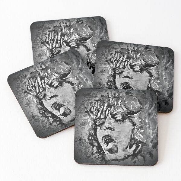 Item preview, Mick Jagger, in black and white. Those lips designed and sold by Art by Fruitcake.