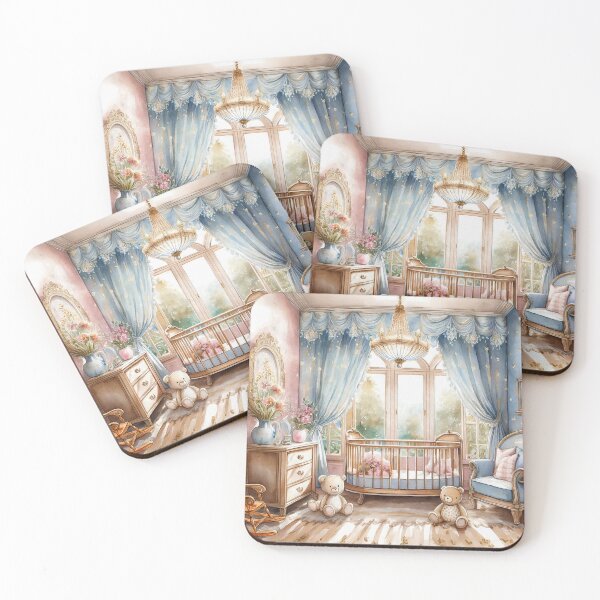 Item preview, Baby Nursery in Watercolor designed and sold by MystAvalon.