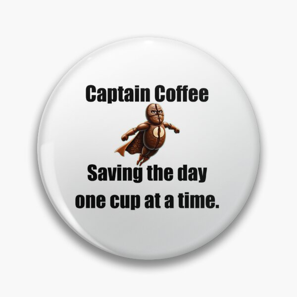 Item preview, Captain Coffee 4 designed and sold by CharlesANelson.