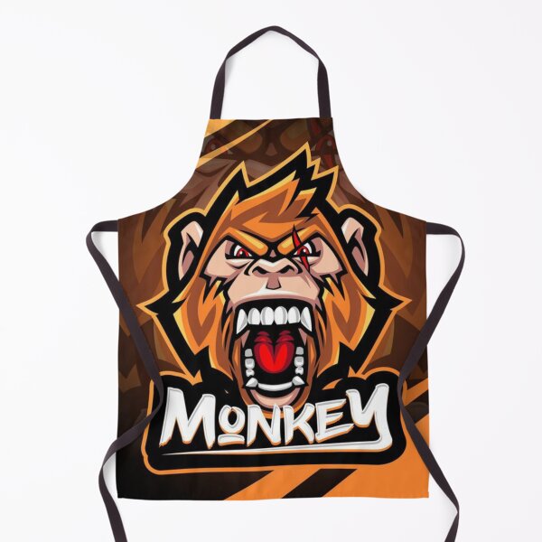 Item preview, Angry Monkey | Fierce Primate Art Design for Animal Lovers and Jungle Fans designed and sold by Michael Adebiyi .