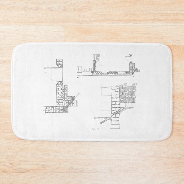 Item preview, Drainage Channel (Plan & Section) in Stranmillis University College Campus designed and sold by N.E.Gray.