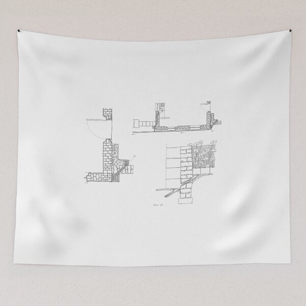 Item preview, Drainage Channel (Plan & Section) in Stranmillis University College Campus designed and sold by N.E.Gray.