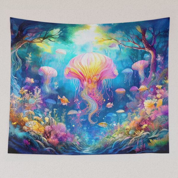 Item preview, Fantasy Jellyfish designed and sold by MystAvalon.