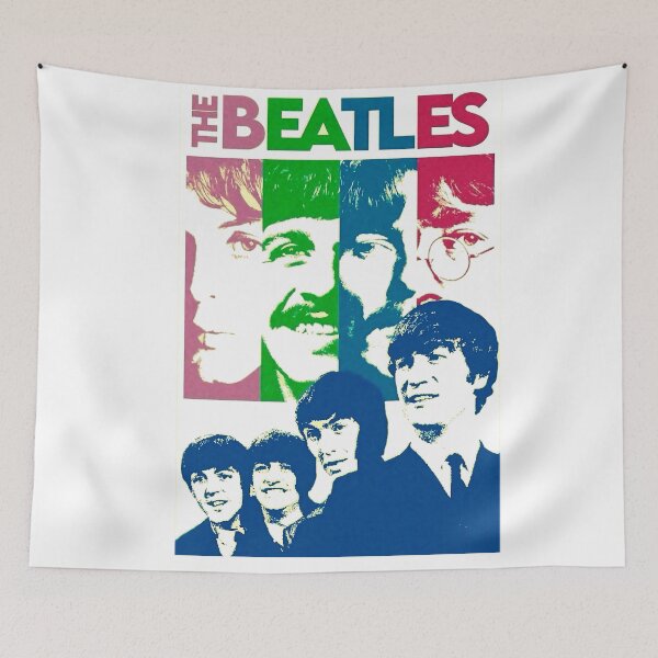 Item preview, The Beatles Abbey Road Retro Vibes designed and sold by JollyThreads.