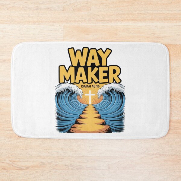 Item preview, Way Maker – Isaiah 43:16 (Christian Design) designed and sold by GENX-AUTISM-DAD.