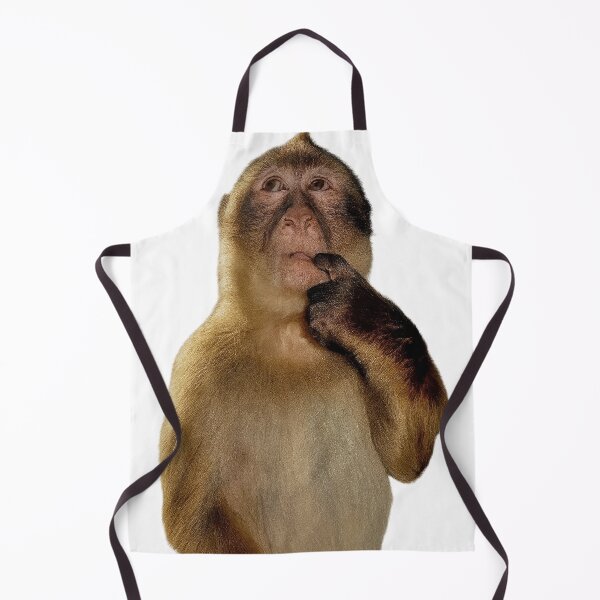 Item preview, Monkey Thinking (cutout) designed and sold by APhantasticBean.