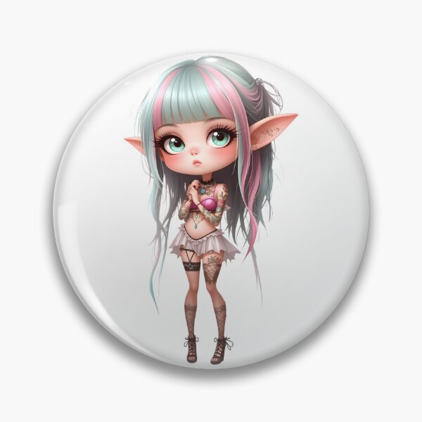 Item preview, Dinkie Elvenette #00006 designed and sold by maddfishy1975.