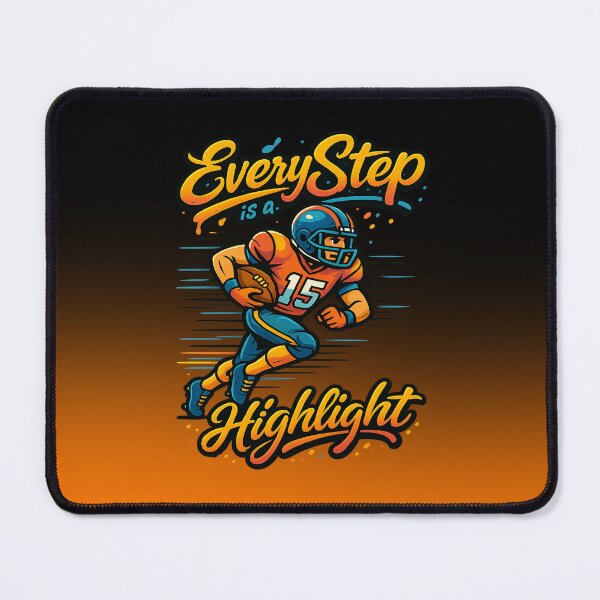 Item preview, Every Step is a Highlight | Graphic Crewneck Football Playoff designed and sold by skkyfaithArtz.