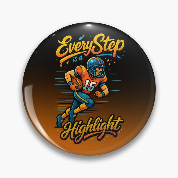 Item preview, Every Step is a Highlight | Graphic Crewneck Football Playoff designed and sold by skkyfaithArtz.