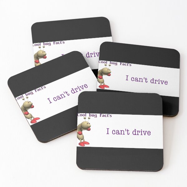 Item preview, Cool Bug Facts I Can'T Drive Obscure Bumper Sticker designed and sold by CharlesANelson.