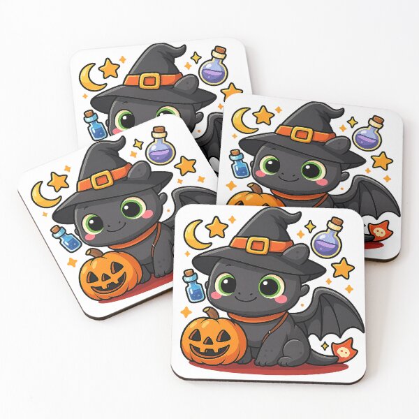 Artikelvorschau, Drache Ohnezahn Halloween entworfen und verkauft von Drip stamp.