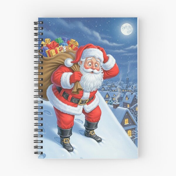 Item preview, Santa Claus looking confused  designed and sold by GingaDesigns.