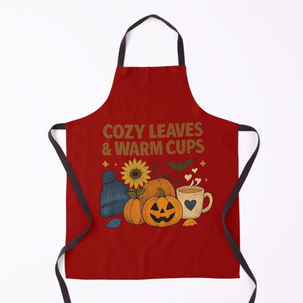 Item preview, Cozy Autumn – Leaves & Cocoa Love Automne Douillet – Feuilles & Tasses Magiques designed and sold by Drawingshirts.