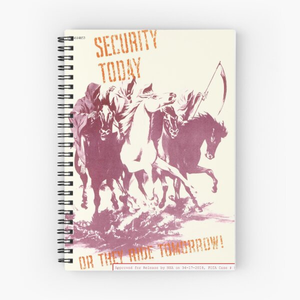 Item preview, NSA Poster: Four Horsemen designed and sold by Privacy-Press.