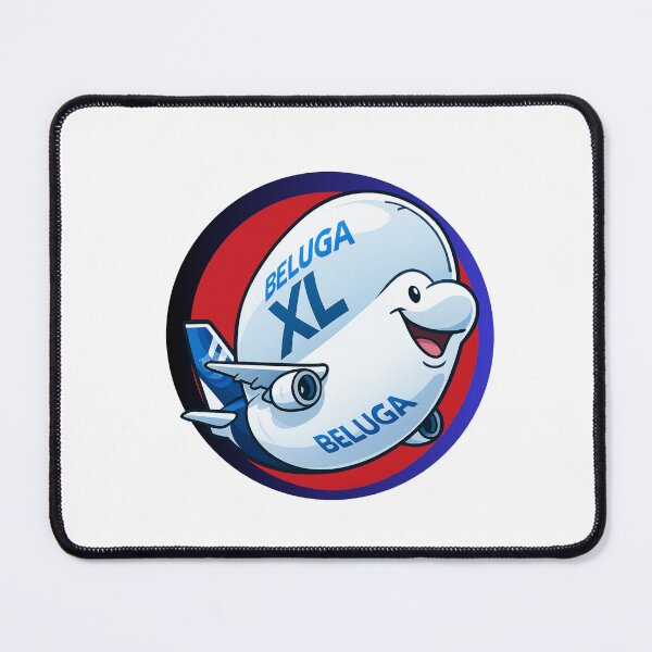 Item preview, Beluga XL Cargo Plane Stylish Funny Artwork designed and sold by Combat Skies.