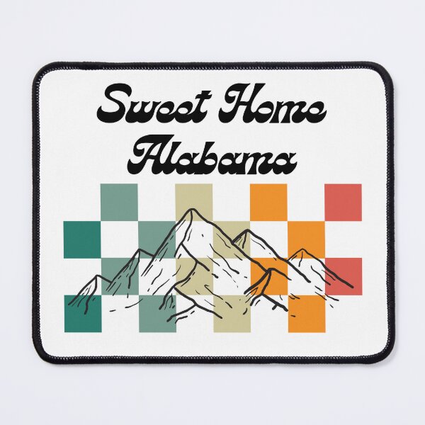 Item preview, Sweet Home Alabama – Retro Mountain State Design designed and sold by Carmen Gomez.