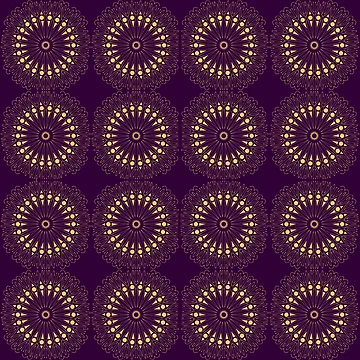 Artwork thumbnail, Shapely Pattern by MakingWithMuses