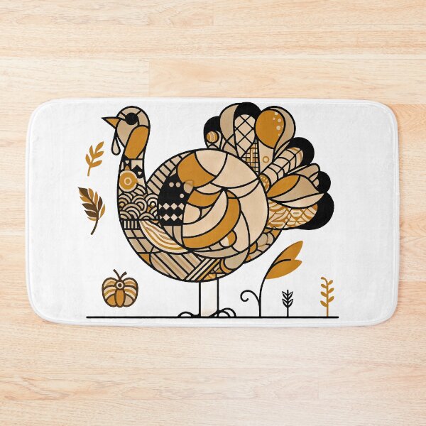 Artikelvorschau, Moderner minimalistischer Thanksgiving-Truthahn entworfen und verkauft von Ojo de Lilith.