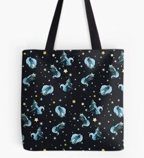 Kosmischer Wolf Tote Bag
