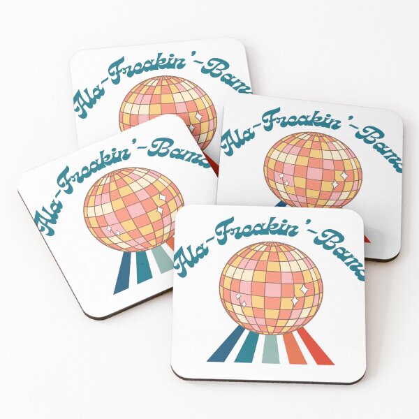 Item preview, Ala-Freakin’-Bama – Retro Disco Alabama Design designed and sold by Carmen Gomez.