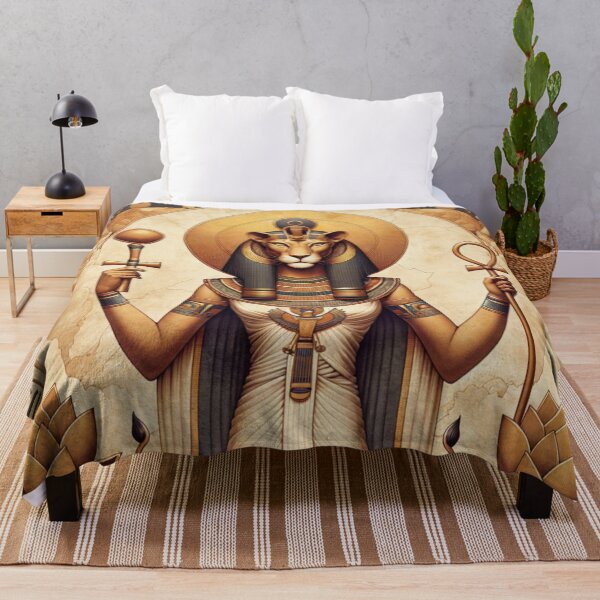 Item preview, Sekhmet Lioness Goddess of Egypt | Fierce Divine Warrior | Mythology Spiritual Artwork designed and sold by AnalajiaDesigns.