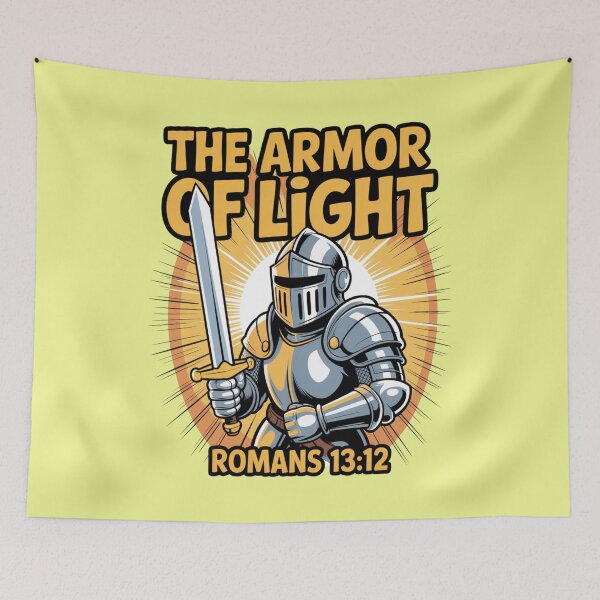 Item preview, The Armor of Light – Romans 13:12 (Christian Design) designed and sold by GENX-AUTISM-DAD.
