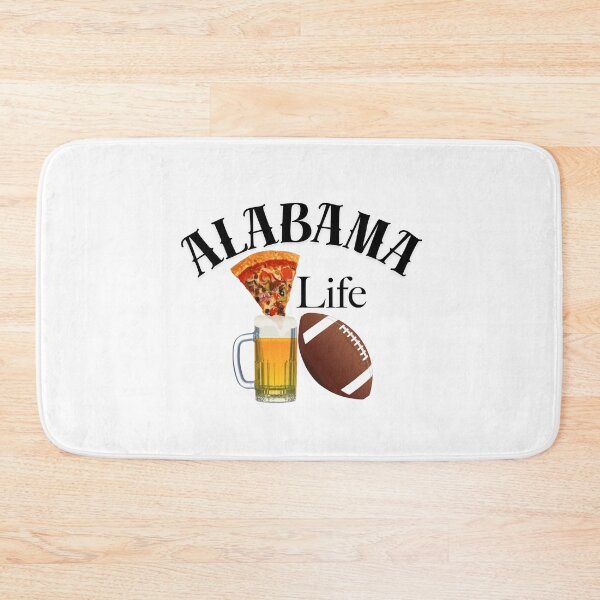 Item preview, Alabama Life – Pizza, Beer & Football Game Day Design designed and sold by Carmen Gomez.
