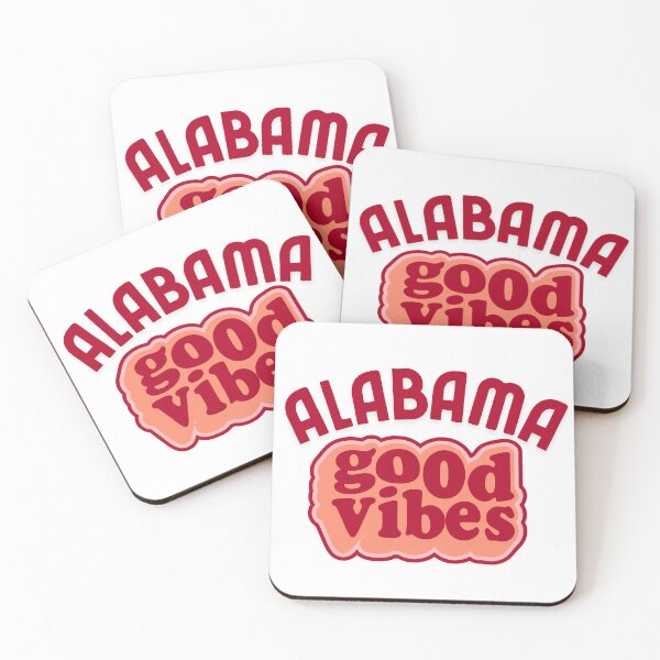Item preview, Alabama Good Vibes – Retro Positive State Pride Design designed and sold by Carmen Gomez.