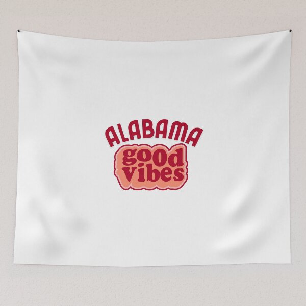 Item preview, Alabama Good Vibes – Retro Positive State Pride Design designed and sold by Carmen Gomez.