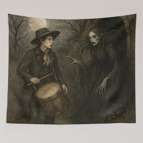 Item preview, The Mourning Between Drumbeats designed and sold by Woven-myth.