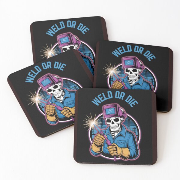 Item preview, Weld or Die – Skeleton Welder Skull Design designed and sold by LunaSpellStudio.