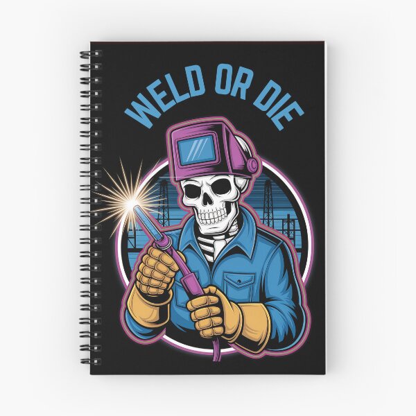 Item preview, Weld or Die – Skeleton Welder Skull Design designed and sold by LunaSpellStudio.