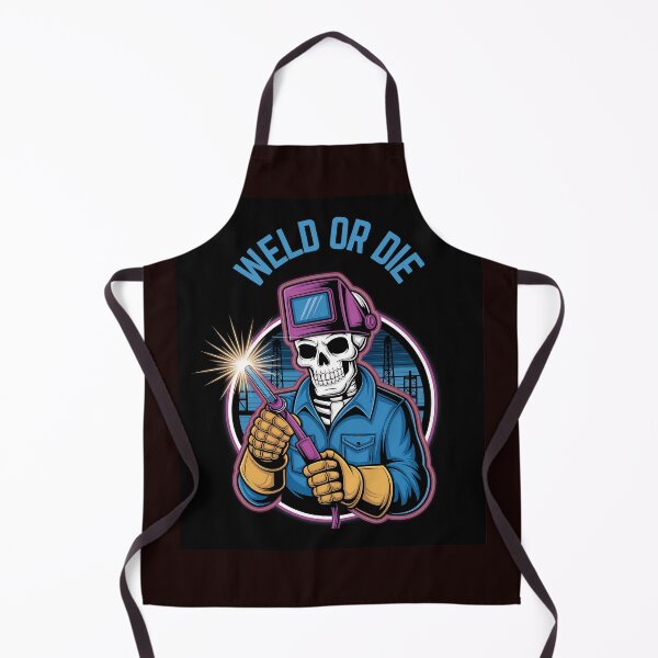 Item preview, Weld or Die – Skeleton Welder Skull Design designed and sold by LunaSpellStudio.