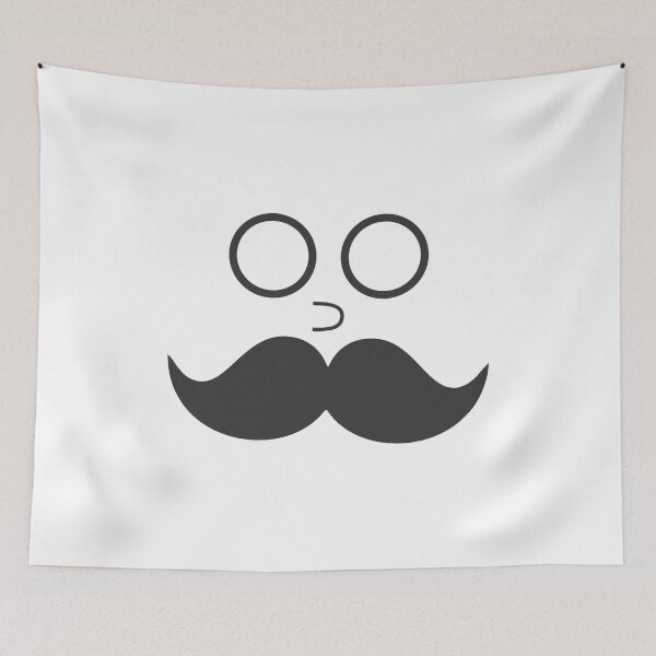 Item preview, Gentleman Mustache with Glasses designed and sold by lbws.