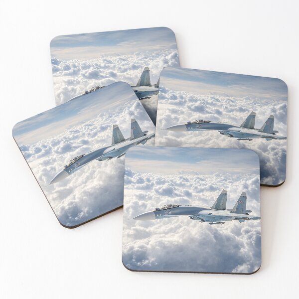 Item preview, Sukhoi Su-27 Over Snowy Peaks designed and sold by Skyframe Aviation.