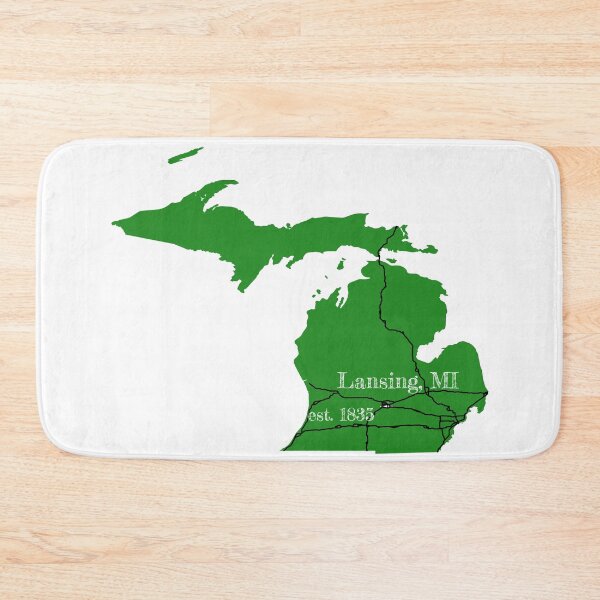 Item preview, Lansing, MI [Green] designed and sold by PhilbonianDezin.