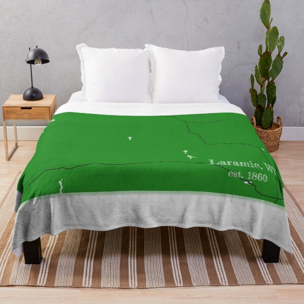 Item preview, Laramie, WY [Green] designed and sold by PhilbonianDezin.