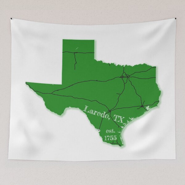 Item preview, Laredo, TX [Green] designed and sold by PhilbonianDezin.